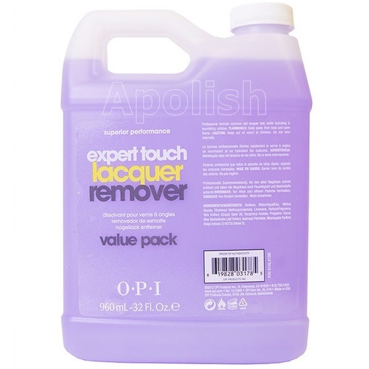 OPI 洗甲水 Expert Touch Lacquer Remover 960ml